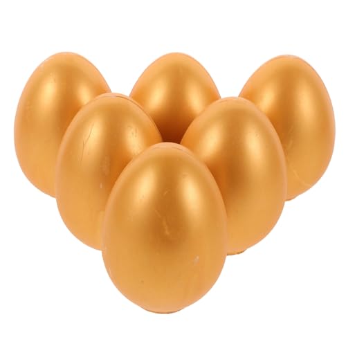 Beaupretty 6 Stück Teiliges Goldene Ostereier aus Bruchsicherem Material Befüllbar mit Langlebiger Goldener Beschichtung Leicht und Kompakt als und Partyspielzeug für und Festtagsdekoration Beaupretty 6 Stück Teiliges Goldene Ostereier aus Bruchsicherem Material Befüllbar mit Langlebiger Goldener Beschichtung Leicht und Kompakt als und Partyspielzeug für und Festtagsdekoration von Beaupretty