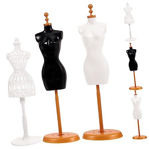 Beaupretty 6 Stück Teiliges Puppenständer Mannequin für Puppenkleidung für Miniaturhäuser Dekorativ und Praktisch Leicht zu Reinigen für Sammler von Beaupretty