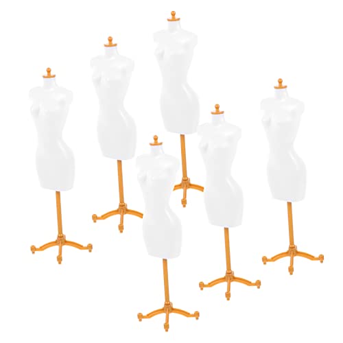 Beaupretty 6 Stück Teiliges Puppenständer für Tragbare Puppen Mannequin Modelle für Puppenkleidung für Kinderzimmer Dekoration und Zubehör von Beaupretty