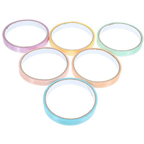 Beaupretty 6 Stück Teiliges Set Sticky Ball Klebeband Breit Farbenfrohes Praktisches Dekompressionsspielzeug Klebestreifen aus Sicherem für DIY Basteln und Stressabbau Beaupretty 6 Stück Teiliges Set Sticky Ball Klebeband Breit Farbenfrohes Praktisches Dekompressionsspielzeug Klebestreifen aus Sicherem für DIY Basteln und Stressabbau von Beaupretty