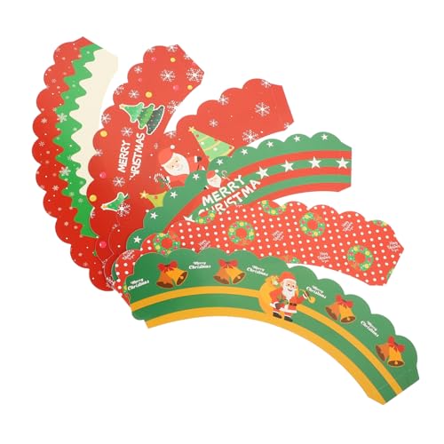 Beaupretty 6 Stück Teiliges Weihnachts Cupcake Wrap Festliche Muffin Dekoration für Partys Geburtstage und Feiertage Tortendeko für Weihnachten und Anlässe Beaupretty 6 Stück Teiliges Weihnachts Cupcake Wrap Festliche Muffin Dekoration für Partys Geburtstage und Feiertage Tortendeko für Weihnachten und Anlässe von Beaupretty