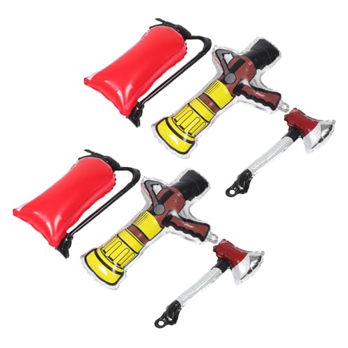 Beaupretty 6 Stück Teiliges mit Aufblasbarem Feuerlöscher und Hydrant Luftballons für Feuerwehr Themengeburtstag und Campfire Dekoration Beaupretty 6 Stück Teiliges mit Aufblasbarem Feuerlöscher und Hydrant Luftballons für Feuerwehr Themengeburtstag und Campfire Dekoration von Beaupretty