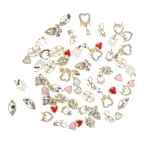 Beaupretty 60 Stück Teiliges Barock Stil Nagelkunst aus Legierung Leichte Nagelcharms mit Perlen und Strass DIY Nageldekorationen für Kreative Maniküre und Individuelle Nail Art Designs Beaupretty 60 Stück Teiliges Barock Stil Nagelkunst aus Legierung Leichte Nagelcharms mit Perlen und Strass DIY Nageldekorationen für Kreative Maniküre und Individuelle Nail Art Designs von Beaupretty
