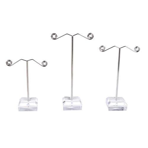 Beaupretty 6Stücke Teiliges Set Mini T Förmigen Ohrringhaltern für Schmuckdisplay für Einzelhandel und Bastelmessen Transparentes Design für Stabilen Halt Beaupretty 6Stücke Teiliges Set Mini T Förmigen Ohrringhaltern für Schmuckdisplay für Einzelhandel und Bastelmessen Transparentes Design für Stabilen Halt von Beaupretty