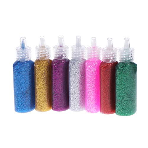 Beaupretty 7 Stück Glitzerkleber Bastelsets Für Handwerk Für Kindermalerei Bastelkleber Für Kinderhandwerk Malen Von Kits Für Kunst Für Bastelset Für von Beaupretty