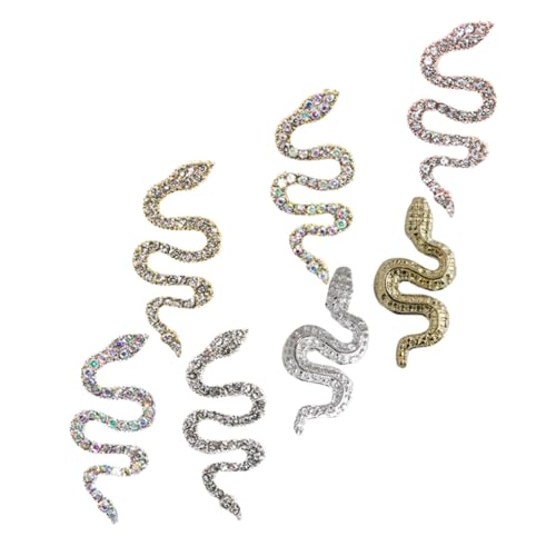 Beaupretty 7 Stück Teiliges Glänzende Schlangen Nail Charms aus Robustem Legierungs Material Modische Maniküre Dekoration mit Feinen Details für Frauen DIY Nail Art Accessoires Beaupretty 7 Stück Teiliges Glänzende Schlangen Nail Charms aus Robustem Legierungs Material Modische Maniküre Dekoration mit Feinen Details für Frauen DIY Nail Art Accessoires von Beaupretty