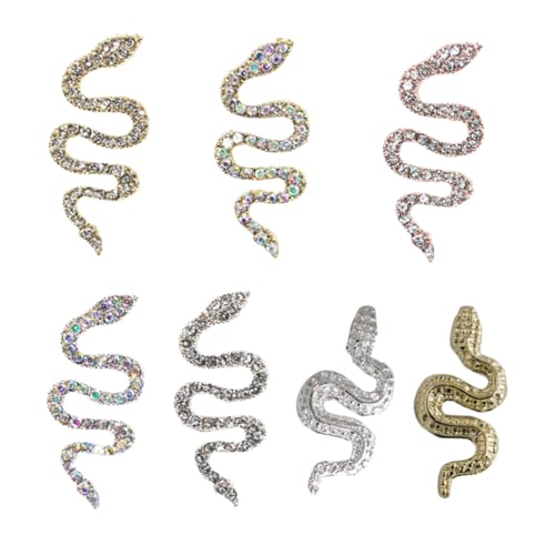 Beaupretty 7 Stück Teiliges Glänzendes Nagel Charms Schlangen Design Modische Nail Art Dekoration Langlebige Maniküre Accessoires für Kreative Nagelgestaltung Beaupretty 7 Stück Teiliges Glänzendes Nagel Charms Schlangen Design Modische Nail Art Dekoration Langlebige Maniküre Accessoires für Kreative Nagelgestaltung von Beaupretty