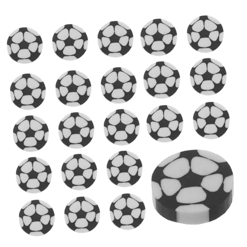 Beaupretty 70 Stück Teiliges Fußball Radiergummis für Weiche Bruchfeste Spielball Radiergummi Lernspielzeug für Schule Party Mitgebsel Farbvielfalt Tragbar und Handfreundlich von Beaupretty