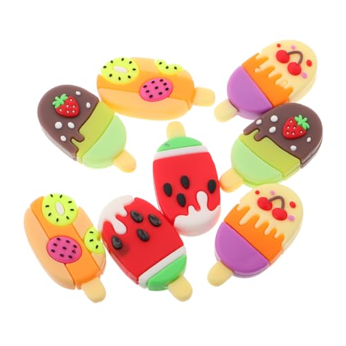 Beaupretty 8 Stück Kreative Eiscreme Radiergummis Bunte Frucht popsicle Schulbedarf Lustige Radiergummis für Party Belohnungen und Schulklasse Geschenk Beaupretty 8 Stück Kreative Eiscreme Radiergummis Bunte Frucht popsicle Schulbedarf Lustige Radiergummis für Party Belohnungen und Schulklasse Geschenk von Beaupretty