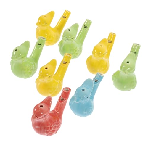 Beaupretty 8 Stück Teiliges Bunter Keramik für Adorable Pfeifen zur Musikförderung Party Requisiten für Kindergeburtstage und Besondere Anlässe von Beaupretty