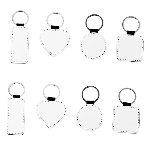 Beaupretty 8 Stück Teiliges PU Schlüsselanhänger für Wärmeübertragung Sublimierbare Blanko Schlüsselanhänger für Diy Bastelprojekte Personalisierte Anhänger und Dekorationen Beaupretty 8 Stück Teiliges PU Schlüsselanhänger für Wärmeübertragung Sublimierbare Blanko Schlüsselanhänger für Diy Bastelprojekte Personalisierte Anhänger und Dekorationen von Beaupretty