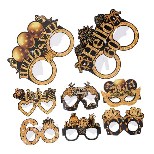 Beaupretty 8 Stück geburtstagsfeier brille Partybrille Gläser für die Party Photobooth Requisiten lustig Photo Booth Requisiten lustig lustige fotoautomaten requisiten Papier Beaupretty 8 Stück geburtstagsfeier brille Partybrille Gläser für die Party Photobooth Requisiten lustig Photo Booth Requisiten lustig lustige fotoautomaten requisiten Papier von Beaupretty