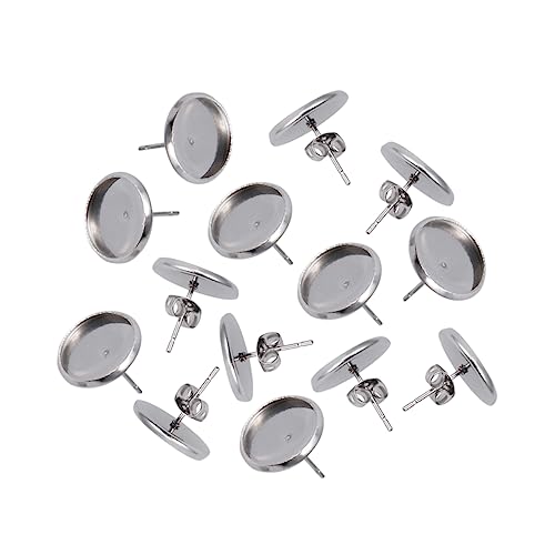 Beaupretty 80Stücke Ohrring Rohlinge Ohrring Basen für Schmuckherstellung Rostfreie Cabochon mit Innendurchmesser für DIY Ohrringe Kreative Projekte Beaupretty 80Stücke Ohrring Rohlinge Ohrring Basen für Schmuckherstellung Rostfreie Cabochon mit Innendurchmesser für DIY Ohrringe Kreative Projekte von Beaupretty