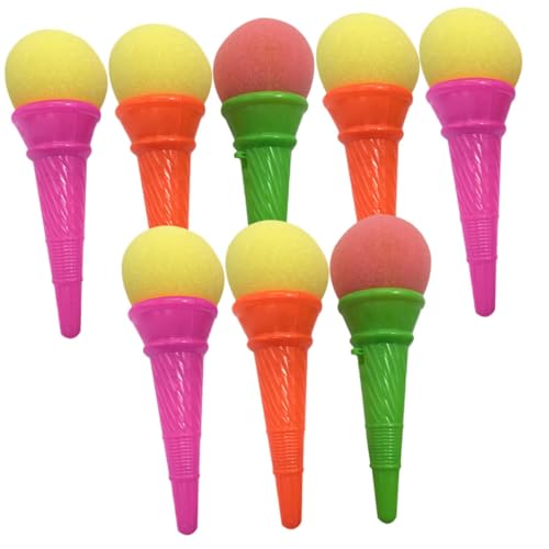 Beaupretty 8Stücke Teiliges Eisschützen für Spaßige Eisschirmchen für Partys Geburtstagsgeschenke und Geschenktüten Fördert Motorik und Koordination Farben Zufällig von Beaupretty