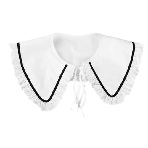 Beaupretty Abnehmbarer Damen Fake Kragen Blusenkragen Einsatz Stil Verstellbar Modisch Vielseitig für Pullover und Blusen Beaupretty Abnehmbarer Damen Fake Kragen Blusenkragen Einsatz Stil Verstellbar Modisch Vielseitig für Pullover und Blusen von Beaupretty