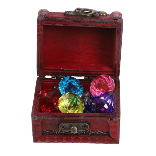Beaupretty Acryl Perlen Schmuckset für Teilig Bunte Edelsteine mit Schatztruhe DIY Zubehör für Sommerparty Pool Strand Dekoration Beaupretty Acryl Perlen Schmuckset für Teilig Bunte Edelsteine mit Schatztruhe DIY Zubehör für Sommerparty Pool Strand Dekoration von Beaupretty