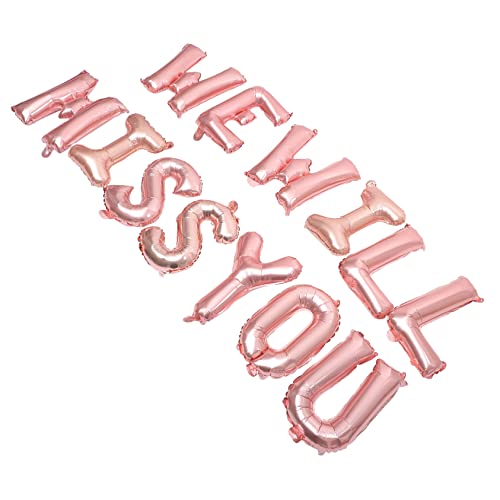 Beaupretty Aluminiumfolie Ballon We Will Abschluss Party Dekoration Langlebige Graduation Party Luftballons für Abiturfeier Festliche Home Decor Girlande für Schule und von Beaupretty