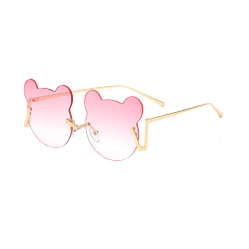 Beaupretty Bären Sonnenbrille Randlose Brille In Form Einer Partybrille Foto Requisite Für Damen Rahmen Für Verrückte Partygeschenke Bärenbrille Party Sonnenbrille Pink Beaupretty Bären Sonnenbrille Randlose Brille In Form Einer Partybrille Foto Requisite Für Damen Rahmen Für Verrückte Partygeschenke Bärenbrille Party Sonnenbrille Pink von Beaupretty