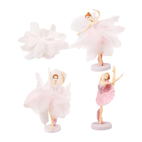 Beaupretty Ballerina Tortendeko Set Teilig Elegante Kuchenaufsätze Tüll Kreative Rosa Cake Decorations Langlebige Tanzfigur Deko für Geburtstag und Party Beaupretty Ballerina Tortendeko Set Teilig Elegante Kuchenaufsätze Tüll Kreative Rosa Cake Decorations Langlebige Tanzfigur Deko für Geburtstag und Party von Beaupretty