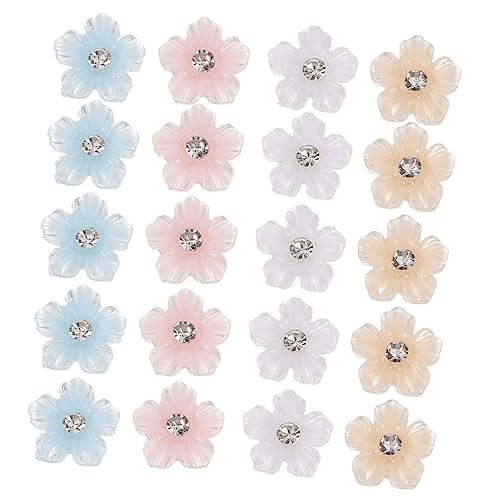Beaupretty Blumen Nagel Charms mit Strasssteinen Diy Nageldekoration für Kreative Designs Nail Art Accessoires für Individuelles Styling und Bastelprojekte Beaupretty Blumen Nagel Charms mit Strasssteinen Diy Nageldekoration für Kreative Designs Nail Art Accessoires für Individuelles Styling und Bastelprojekte von Beaupretty
