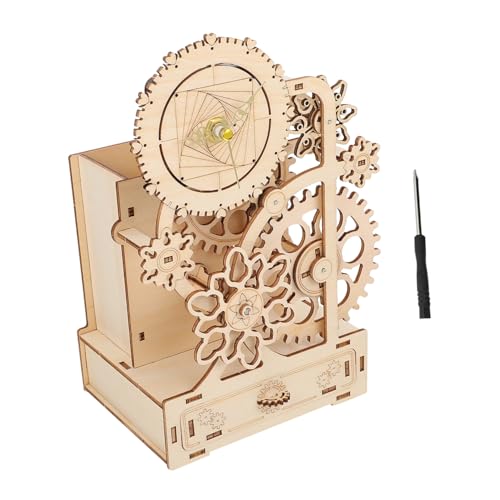 Beaupretty DIY Holz Stiftbehälter mit Musikbox Zusammenbausatz für Erwachsene Stabiles Holzmaterial Batteriefrei Multifunktional als Stiftehalter und Spieluhr Fördert Kreativität und Beaupretty DIY Holz Stiftbehälter mit Musikbox Zusammenbausatz für Erwachsene Stabiles Holzmaterial Batteriefrei Multifunktional als Stiftehalter und Spieluhr Fördert Kreativität und von Beaupretty
