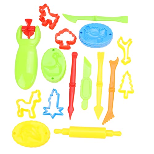 Beaupretty DIY Modellierwerkzeug Set für Bunte Knetwerkzeuge mit Verschiedenen Formen Ungiftig und Umweltfreundlich Fördert Kreativität und Lernspaß für Bastel und Spielaktivitäten von Beaupretty