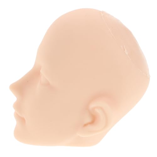 Beaupretty DIY Puppenkopf für Make Up Austauschbare Kopfteile für Kreative Bastelprojekte Weiche Kunststoff Puppenköpfe für Vielseitige Looks für Verschiedene Puppenmarken Hochwertige von Beaupretty