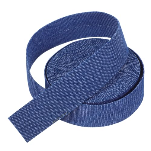 Beaupretty Denim Ribbon Trim Vintage Jean Fabric Ribbon für Diy Basteln Haaraccessoires Schleifen Hochzeit Dekoration Geschenkverpackung Robust Langlebig Vielseitig von Beaupretty