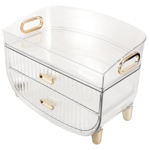 Beaupretty Desktop -schmuckschatulle Vanity Organizer Arbeitsplatte Klarer Make -up -organisator Make -up -inhaber Make-up-organizer Für Die Theke Transparent Plastik Beaupretty Desktop -schmuckschatulle Vanity Organizer Arbeitsplatte Klarer Make -up -organisator Make -up -inhaber Make-up-organizer Für Die Theke Transparent Plastik von Beaupretty