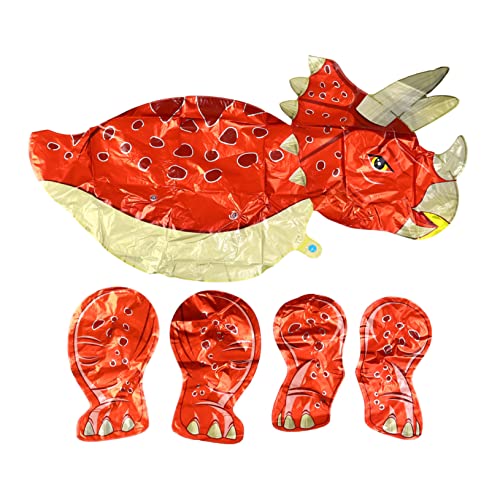 Beaupretty Dinosaurier Luftballon Triceratops Rot Geburtstagsdeko Langlebig Sicher Partydekoration für Dinosaurier Motto Feiern Beaupretty Dinosaurier Luftballon Triceratops Rot Geburtstagsdeko Langlebig Sicher Partydekoration für Dinosaurier Motto Feiern von Beaupretty