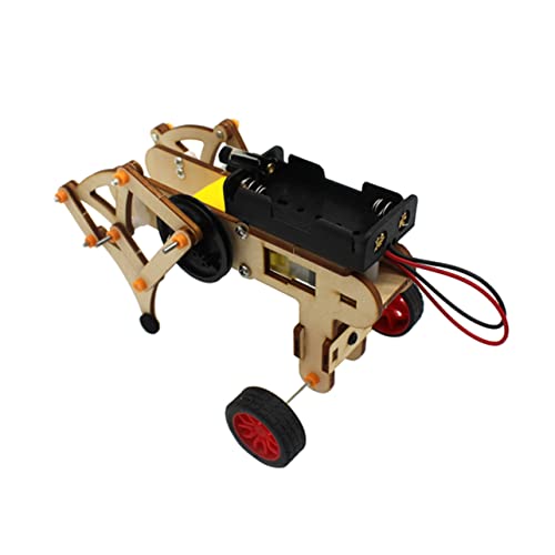 Beaupretty Educational Assembly Robot Holzbausatz für Umweltfreundlichem Holz Einzigartiges Design Sicherer DIY Wissenschafts Bausatz Fördert und Kreativität ohne Batterien von Beaupretty