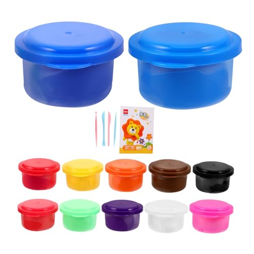 Beaupretty Farben Lufttrocknende Modelliermasse für Kompletten Clay Shaping Tools Weiche nicht Klebende Knetmasse für Jungen und Mädchen für Schule DIY Basteln und Kreative Handarbeit von Beaupretty