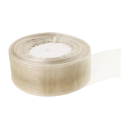 Beaupretty Geschenkverpackungsband Chiffon Satin Bänder für Bastelarbeiten Hellgold für Hochzeiten Einladungen und Projekte Beaupretty Geschenkverpackungsband Chiffon Satin Bänder für Bastelarbeiten Hellgold für Hochzeiten Einladungen und Projekte von Beaupretty