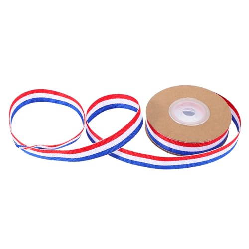 Beaupretty Gestreiftes Geschenkband aus Yards Multifunktionales Band für Trophäen Geschenkverpackung und Blumensträuße Robust und Elegant von Beaupretty