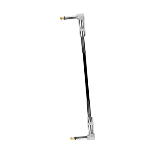 Beaupretty Gitarre Patchkabel mit Geräuschreduzierung Flexibles Kabel für Effektpedale Geeignet für Gitarre und Bass Elegantes Design Klarer für Musiker Optimal von Beaupretty