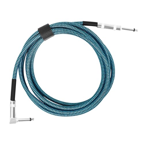 Beaupretty Gitarrenkabel Geflochtenes Audio Verbindungskabel mit Geräuschreduzierung Flexibles Material Langlebig und Stabil für Gitarre Bass Effektgeräte Beaupretty Gitarrenkabel Geflochtenes Audio Verbindungskabel mit Geräuschreduzierung Flexibles Material Langlebig und Stabil für Gitarre Bass Effektgeräte von Beaupretty