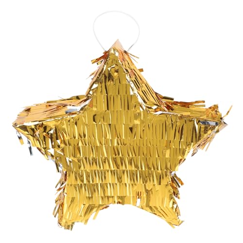 Beaupretty Goldene Stern Piñata aus Aluminiumfolie Teilig Kindergeburtstag zum Befüllen mit Süßigkeiten Kreative Partydeko und Fotorequisite für Mädchen und Jungen Beaupretty Goldene Stern Piñata aus Aluminiumfolie Teilig Kindergeburtstag zum Befüllen mit Süßigkeiten Kreative Partydeko und Fotorequisite für Mädchen und Jungen von Beaupretty