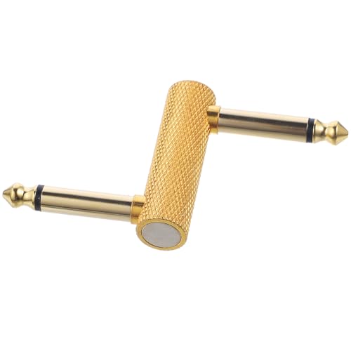 Beaupretty Guitar Pedal Connector Z Form Audio Adapter für Gitarrenpedalboards Robuste Bauweise Einfache Installation Tragbar und Stilvolles Design für Klangqualität Beaupretty Guitar Pedal Connector Z Form Audio Adapter für Gitarrenpedalboards Robuste Bauweise Einfache Installation Tragbar und Stilvolles Design für Klangqualität von Beaupretty
