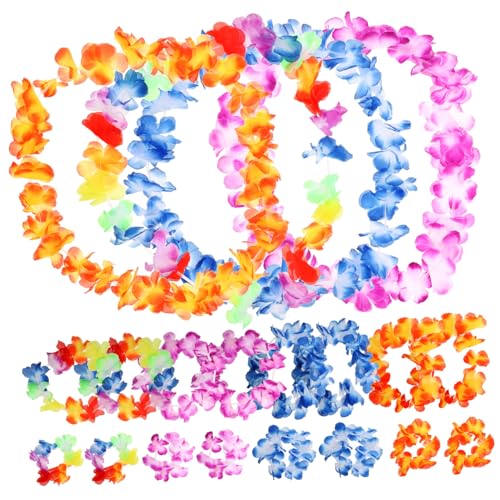 Beaupretty Hawaiian Leis Teilig Buntes Hawaii Blumenschmuck mit Halsketten Armbändern Stirnbändern für Tropische Luau Partys Leichte Dekorative Blumenaccessoires für Erwachsene und Mädchen Beaupretty Hawaiian Leis Teilig Buntes Hawaii Blumenschmuck mit Halsketten Armbändern Stirnbändern für Tropische Luau Partys Leichte Dekorative Blumenaccessoires für Erwachsene und Mädchen von Beaupretty