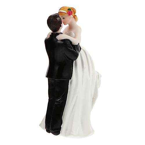 Beaupretty Hochzeit Cake Topper Resin Handbemalt Dekorativ Atmosphärisch Brautpaar Tortenaufsatz Festlich Vielseitig für Hochzeitsfeier und Erinnerungsdekoration Beaupretty Hochzeit Cake Topper Resin Handbemalt Dekorativ Atmosphärisch Brautpaar Tortenaufsatz Festlich Vielseitig für Hochzeitsfeier und Erinnerungsdekoration von Beaupretty