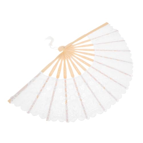 Beaupretty Hochzeit Fächer aus Spitze Faltbarer Handfächer mit Quaste für Hochzeitsdekoration und Tanzaccessoire für Tee Partys und Element Beaupretty Hochzeit Fächer aus Spitze Faltbarer Handfächer mit Quaste für Hochzeitsdekoration und Tanzaccessoire für Tee Partys und Element von Beaupretty
