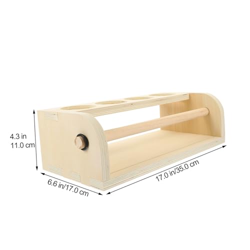 Beaupretty Holz Rollpapierhalter für Zeichnen Stabiler Desktop Organizer mit Solider Basis Leicht Tragbar Glatte Oberfläche für Malpapierrolle Praktischer Staffelei Stil Aufbewahrungsständer Beaupretty Holz Rollpapierhalter für Zeichnen Stabiler Desktop Organizer mit Solider Basis Leicht Tragbar Glatte Oberfläche für Malpapierrolle Praktischer Staffelei Stil Aufbewahrungsständer von Beaupretty