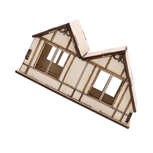 Beaupretty Holzbausatz Miniaturhaus DIY Kit Detailreiches Puzzle für Langlebiges Holzmodell für Sandkasten Dekoration und Kreative Bastelprojekte Multifunktionales Mini Haus für Jungen und Beaupretty Holzbausatz Miniaturhaus DIY Kit Detailreiches Puzzle für Langlebiges Holzmodell für Sandkasten Dekoration und Kreative Bastelprojekte Multifunktionales Mini Haus für Jungen und von Beaupretty