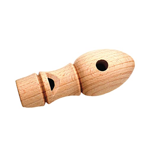 Beaupretty Holzpfeife aus Holz Langlebige Trillerpfeife für Jungen und Mädchen Tragbare Musikalische Kinderspielzeugpfeife Kreatives für Musikförderung und Partys von Beaupretty