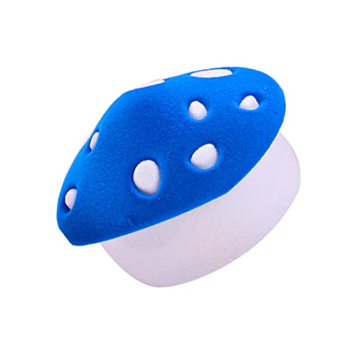 Beaupretty Kasten Schmuckkästchen Ring Geformt Verpackung Organisatoren Pilze Halskette Vintage-schmuckhalter Reise Schmuckschatulle Schmuck Veranstalter Reisen Blue von Beaupretty
