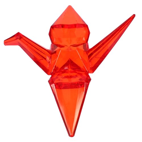 Beaupretty Kinderschmuck Mini-Kran-Figur Kranichfigur aus Acryl große Tierfiguren Origami-Modelle Origami- -Dekorationen Tierskulpturen Kran-Statue Tiermodell Kran Ornament rot Beaupretty Kinderschmuck Mini-Kran-Figur Kranichfigur aus Acryl große Tierfiguren Origami-Modelle Origami- -Dekorationen Tierskulpturen Kran-Statue Tiermodell Kran Ornament rot von Beaupretty