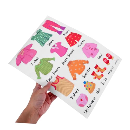 Beaupretty Kleidung Sortieraufkleber Selbstklebend PVC Kinderzimmer Aufbewahrung Etiketten für Kleiderschrank Kommode Jungen Mädchen Organisation Sticker zur Einfachen Klassifizierung Beaupretty Kleidung Sortieraufkleber Selbstklebend PVC Kinderzimmer Aufbewahrung Etiketten für Kleiderschrank Kommode Jungen Mädchen Organisation Sticker zur Einfachen Klassifizierung von Beaupretty
