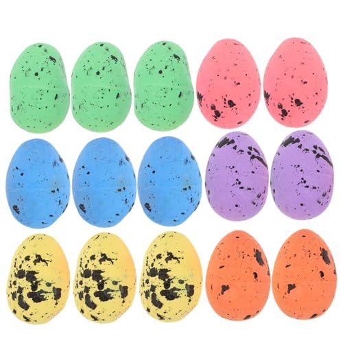 Beaupretty Kleine Schaumstoff Ostereier Diy Bastelset Mini Osterdekorationen für Osterfeiern und Familienfeste Realistische Künstliche Eier mit Schwarzer Sprenkeloptik Einfache Anwendung und Beaupretty Kleine Schaumstoff Ostereier Diy Bastelset Mini Osterdekorationen für Osterfeiern und Familienfeste Realistische Künstliche Eier mit Schwarzer Sprenkeloptik Einfache Anwendung und von Beaupretty