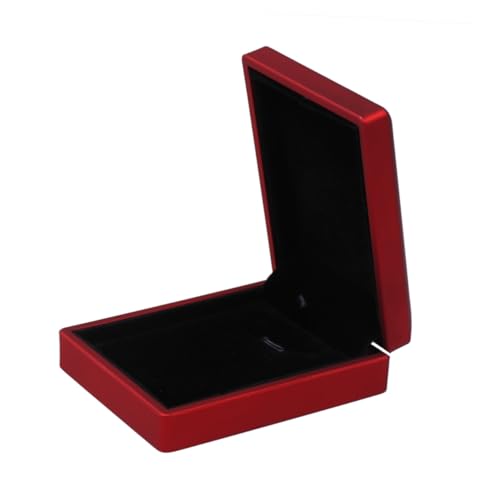 Beaupretty LED Schmuckbox mit LED Beleuchtung für und Anhänger Rote Aufbewahrungsbox für Eleganten Schmuck Langlebig und Kratzfest für Beaupretty LED Schmuckbox mit LED Beleuchtung für und Anhänger Rote Aufbewahrungsbox für Eleganten Schmuck Langlebig und Kratzfest für von Beaupretty
