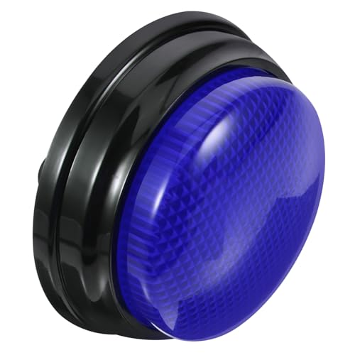 Beaupretty Lustiger Spiel Button mit Licht und Alarmton Robustes für Party Team Building Wettbewerbe Partyrequisit Geschenkidee für Freunde und Familie Blau Beaupretty Lustiger Spiel Button mit Licht und Alarmton Robustes für Party Team Building Wettbewerbe Partyrequisit Geschenkidee für Freunde und Familie Blau von Beaupretty